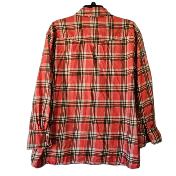 Levi's Men's Western Classic Fit Long Sleeve Button-Down Shirt Medium - Picture 3 of 6